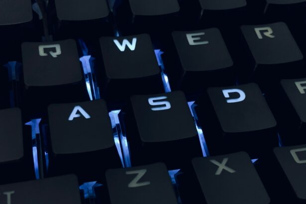 black and white computer keyboard