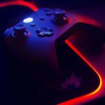 black xbox one game controller