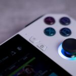 a close up of a video game controller