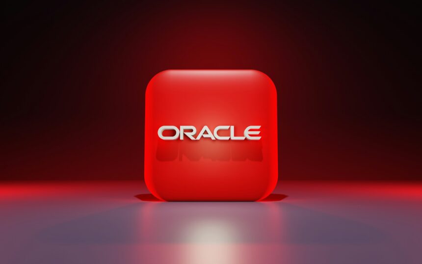 a red cube with white text